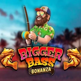 Bigger Bass Bonanza game by Pragmatic Play – logo hosted on Jackburst Casino