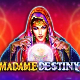 Madame Destiny online game logo by Pragmatic Play on jackburstcasinos.com