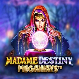 Madame Destiny Megaways slot icon by Pragmatic Play, available at Jackburst Casino