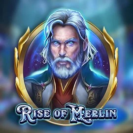 Rise of Merlin logo by Play'n GO at Jackburst Casino