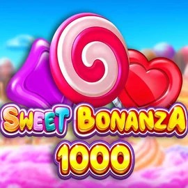 Sweet Bonanza 1000 casino game by Pragmatic Play – featured logo at Jackburst Casino